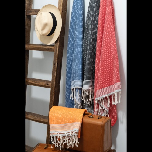 Fouta (rouge)